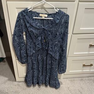 MICHAEL Michael Kors Navy Paisley Dress
